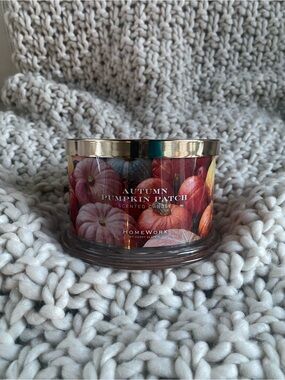 HomeWorx Autumn Pumpkin Patch Scented Candle